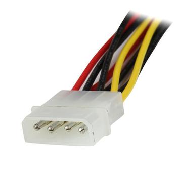 STARTECH "304,8 mm 4 Pin Molex to Dual Latching SATA Y Splitter" (PYO2LP4LSATA)