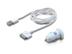 CONCEPTRONIC Ladegerät USB Car Charger 2x USB + Apple Kabel