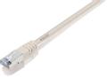 EQUIP F/UTP Cat.5E Patch cable 1m grey