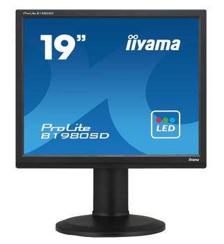 IIYAMA B1980SD-B1 48CM 19IN LED 1000:1 250CD/QM 5MS DVID BLACK MNTR (B1980SD-B1)