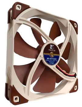 NOCTUA NF-A14 ULN 140mm Vifte 140 x 140 x 25 mm, 650~800 RPM, 66.4~79.8 m³/h, 9.1~11.9 dBA, 3-Pin (NF-A14 ULN)