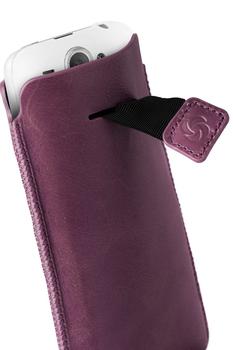 SAMSONITE Mobile Bag Dezir Leather XL Purple (P12*91004)
