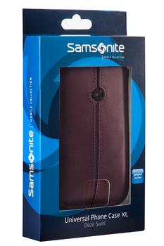 SAMSONITE Mobile Bag Dezir Leather XL Purple (P12*91004)