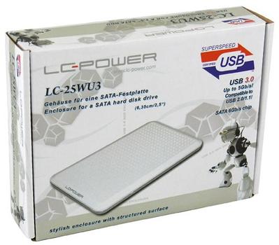 LC POWER 6.3cm (2, 5")SATAUSB3.0   (LC-25WU3)