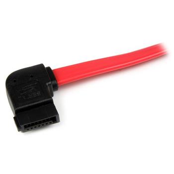 STARTECH 18IN SATA SERIAL ATA TO LEFT SIDE ANGLED SATA CABLE CABL (SATA18LSA1)