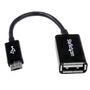 STARTECH 12cm Micro USB to USB OTG Host Adapter M/F (UUSBOTG)
