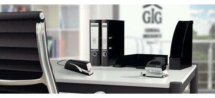 LEITZ Elhæfter 5533 20 ark sort (55330095)