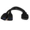 STARTECH 2 Port Internal USB 3.0 Motherboard Header Adapter Cable