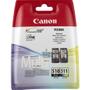 CANON 1LB PG-510 / CL-511 ink cartridge black and colour multipack blister with security