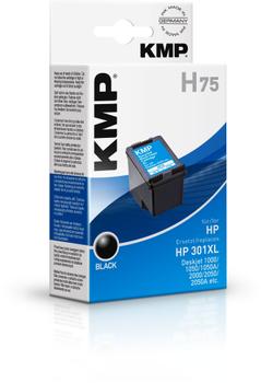 KMP H75 ink cartridge black compatible with HP CH 563 EE (1719,4001 $DEL)