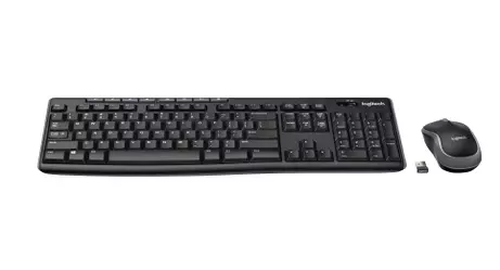 Logitech MK270 Wireless Combo - tastatur- og mussett - Tysk Inn-enhet (920-004511)