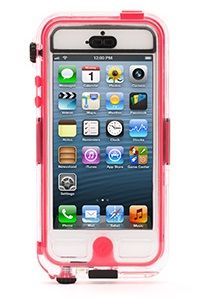 GRIFFIN iPhone 5 cover Survivor + Catalyst Vandtæt til 10 meter Pink/ Clear (GB35563)