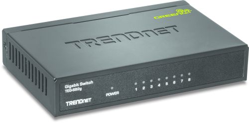TRENDNET TEG-S82g 8-port Gigabit Green Switchmetal (TEG-S82g)