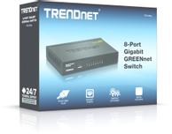 TRENDnet TEG S82g 8-Port Gigabit GREENnet Switch - switch - 8 porter (TEG-S82g)