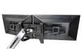 ERGOTRON n Dual Monitor & Handle Kit - Mounting kit (handle, 2 mounting brackets, bow mounting arm) for 2 LCD displays - black - screen size: up to 26" - wall-mountable - for P/N: 45-296-026,  45-304-026 (97-718-009)