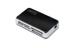 DIGITUS Card Reader USB 2.0. Black All-in-One. supports T-