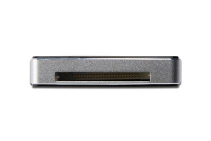 DIGITUS Card Reader USB 2.0. Black All-in-One. supports T- (DA-70322-1)