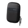SONY LCSTWPB DSC protective case with double zip and side stopper T and W series black