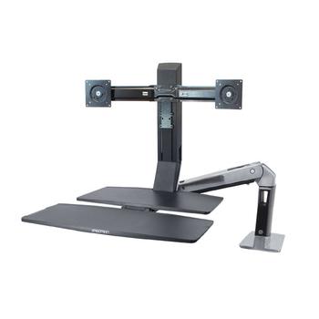 ERGOTRON WorkFit-A II Dual 5" Lift Al (24-316-026)
