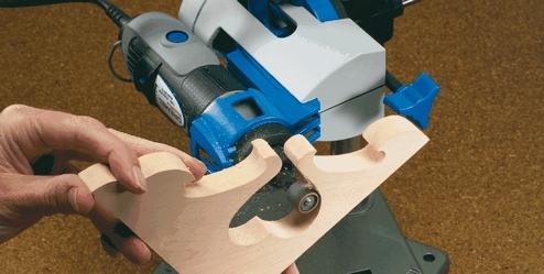 DREMEL Workstation (220) Grau Befestigungsständer für Multifunktionswerkzeuge (26150220JB)