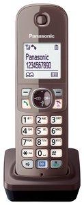 PANASONIC KX-TGA681,  DECT, Polyfoniske,  Brun, Skrivebord,  Håndsæt, 120 entries (KX-TGA681EXA)