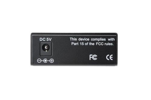 DIGITUS GIGABIT MEDIA CONVERTER RJ45/SFP                         IN EXT (DN-82130)