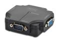 DIGITUS VGA Splitter. 2port. plastic housing 350 MHz. HDSU