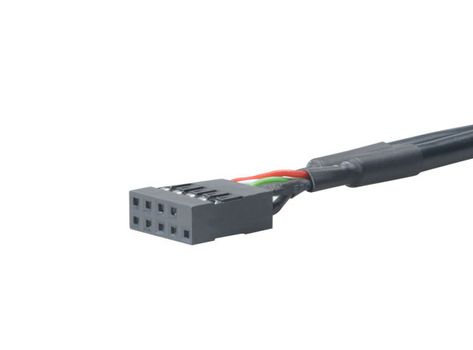 AKASA USB 3.0 19-pin uros - USB 2.0 sisäinen 9-pin liitos (AK-CBUB19-10BK)