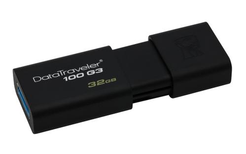 KINGSTON 32GB USB 3.0 DataTraveler 100 G3 100MB/s read (DT100G3/32GB)