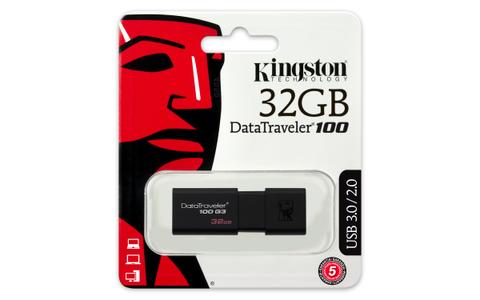 KINGSTON DataTraveler 100 G3 - 32GB (DT100G3/32GB)