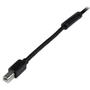 STARTECH StarTech.com 20m / 65 ft Active USB 2.0 A to B Cable - Long 20 m USB Cable - 20m USB Printer Cable - 1x USB A (M), 1x USB B (M) - Black (USB2HAB65AC) - USB cable - USB Type B (M) to USB (M) - USB 2.0  (USB2HAB65AC)