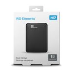 WESTERN DIGITAL Elements Portable 1TB (WDBUZG0010BBK)