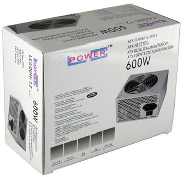 LC POWER 600W LC600H-12cm Ver.2.31 (LC600H-12)