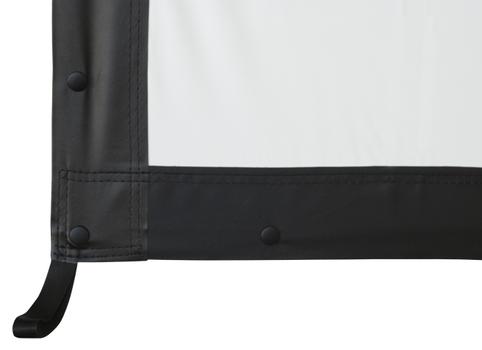 ELITE SCREENS ELITE Q100V1 4:3 H:152.4 W:203.2 QuickStand Folding Screen includes Aluminum Traveling Wheel Case (Q100V1)