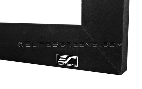 ELITE SCREENS CURVE235-1 H:137 B:322 1138inch Cinema Scope Fixed Frame Curve Front Projection Screen (Curve235-138W)