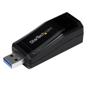 STARTECH USB 3.0 to Gigabit Ethernet NIC Network Adapter ? 10/ 100/ 1000 Mbps	 (USB31000NDS)