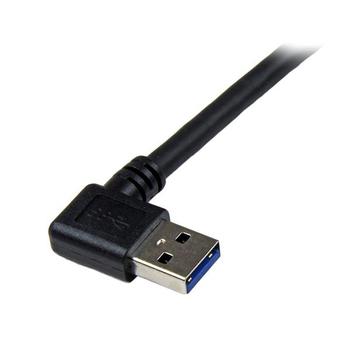 STARTECH 1M RIGHT ANGLE USB 3.0 CABLE - 3FT USB 3 RIGHT ANGLE A TO B CABL (USB3SAB1MRA)