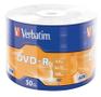 VERBATIM DVD-R Verbatim [ wrap 50 | 4.7GB | 16x | Matt Silver | AZO (43788)