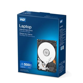 WESTERN DIGITAL WD Blue Laptop HDD 500GB 2.5inch 5400rpm Retail internal (WDBMYH5000ANC-ERSN)