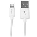 1M WHITE APPLE 8-PIN LIGHTNING TO USB CABLE IPHONE IPOD IPAD CABL