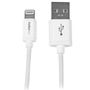 STARTECH USB to Lightning Cable - Apple MFi Certified - 1 m - White (USBLT1MW)