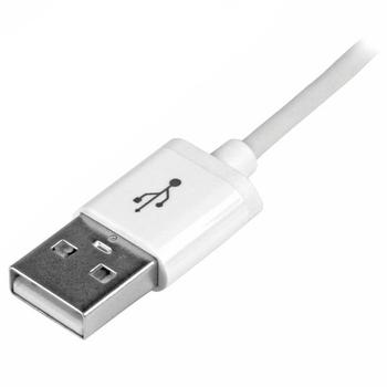 STARTECH USB to Lightning Cable - Apple MFi Certified - 1 m - White (USBLT1MW)