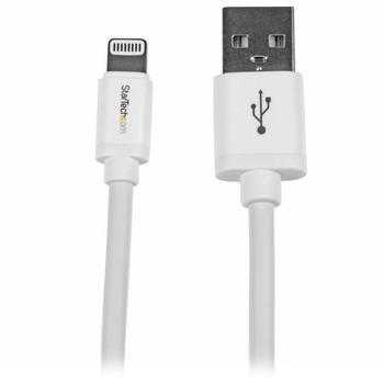 STARTECH USB to Lightning Cable - Apple MFi Certified - Long - 2 m - White (USBLT2MW)