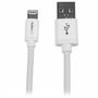 STARTECH USB to Lightning Cable - Apple MFi Certified - Long - 2 m - White	