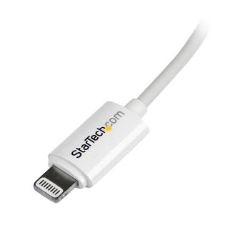 STARTECH StarTech.com 2m USB to Lightning Apple MFi Certified Cable (USBLT2MW)