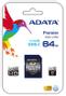 A-DATA Premier SDXC Memory Card, Class 10 UHS-I - 64 GB (ASDX64GUICL10-R)