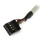 STARTECH StarTech.com Interner USB 2.0 Kartenleser 3,5 (8,9cm) - 22-in-1 Front Panel Card Reader - Multi Speicherkartenleser für SD / CF / MMC - Kartenleser - 22 in 1 - 8,9 cm (3,5 Zoll) (Multi-Format) - USB 2 (35FCREADBK3)