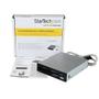 STARTECH StarTech.com Interner USB 2.0 Kartenleser 3,5 (8,9cm) - 22-in-1 Front Panel Card Reader - Multi Speicherkartenleser für SD / CF / MMC - Kartenleser - 22 in 1 - 8,9 cm (3,5 Zoll) (Multi-Format) - USB 2 (35FCREADBK3)