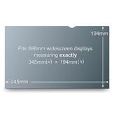 3M personvernfilter PF15.6W9 - notebookpersonvernsfilter (PF15.6W9)