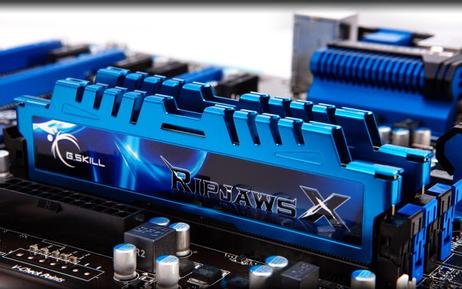 G.SKILL Ripjaws-X - DDR3 - sett - 16 GB: 2 x 8 GB - DIMM 240-pin - 2400 MHz / PC3-19200 - ikke-bufret (F3-2400C11D-16GXM)